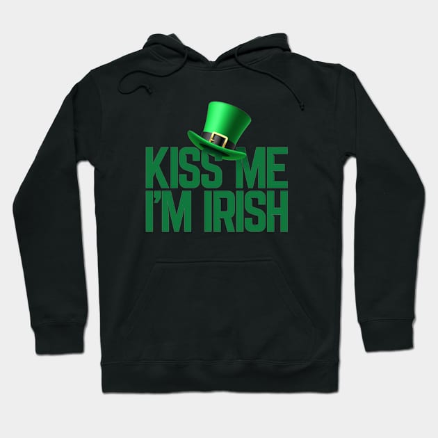 kiss me i'm irish Hoodie by kakimonkey